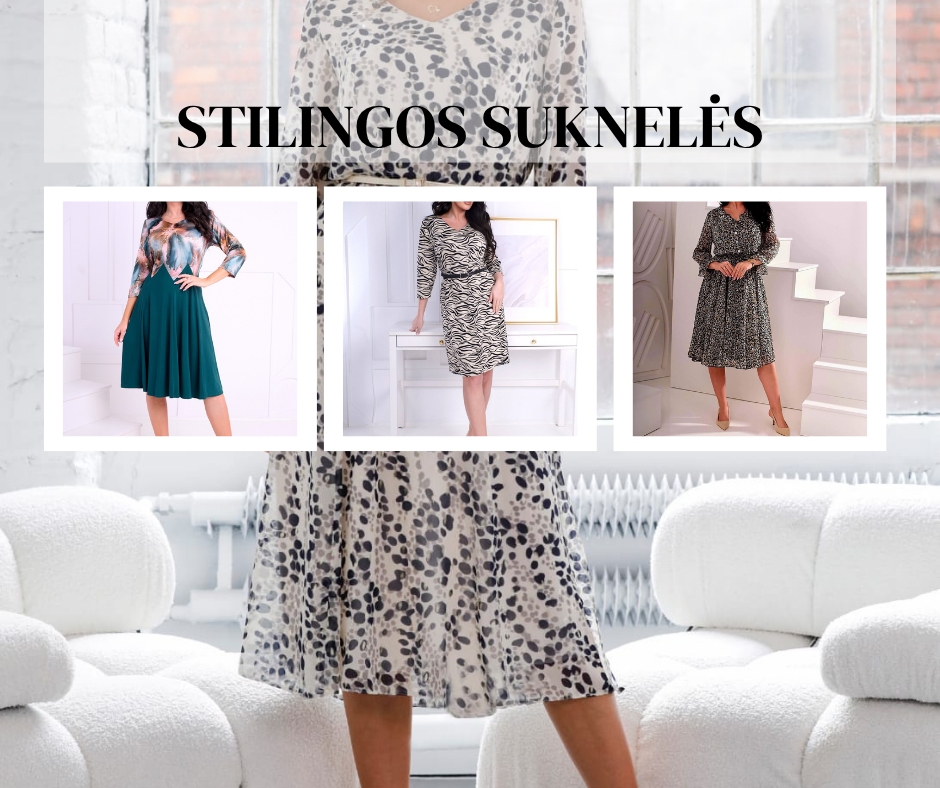 Stilingos suknelės