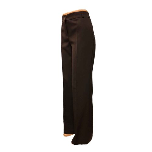 Stilingos rudos moteriškos kelnės Sigma wide brown