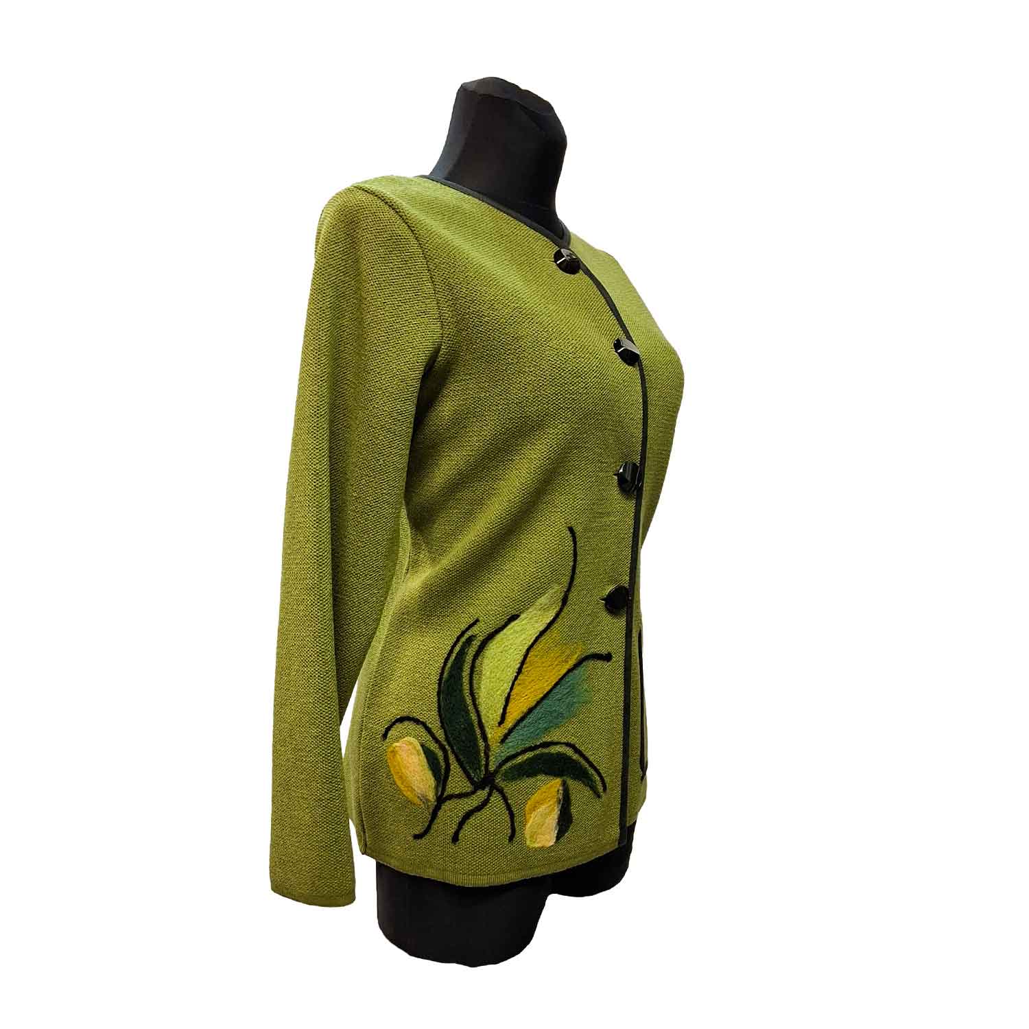 Užsegamas moteriškas megztinis Miran flow ma gr