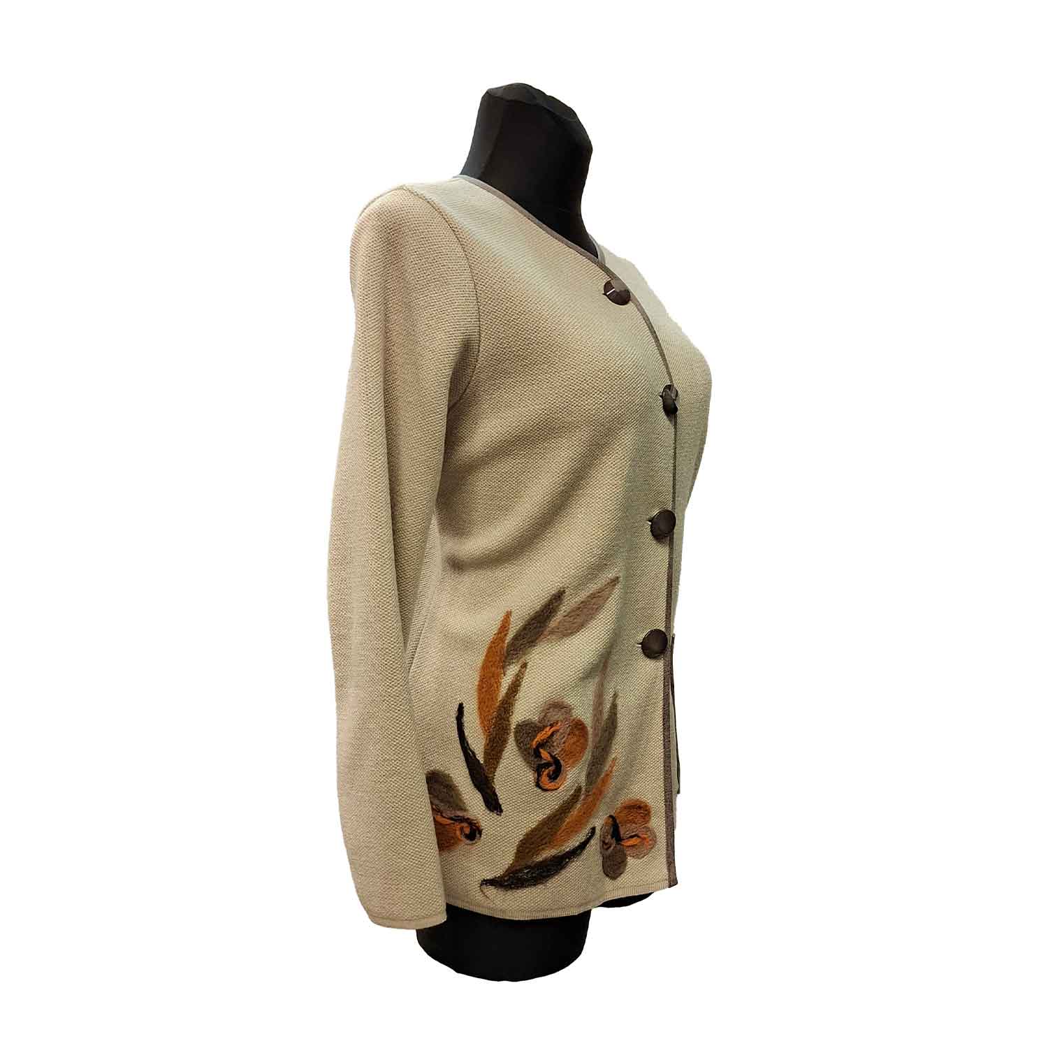 Užsegamas moteriškas megztinis Miran flow ma snd